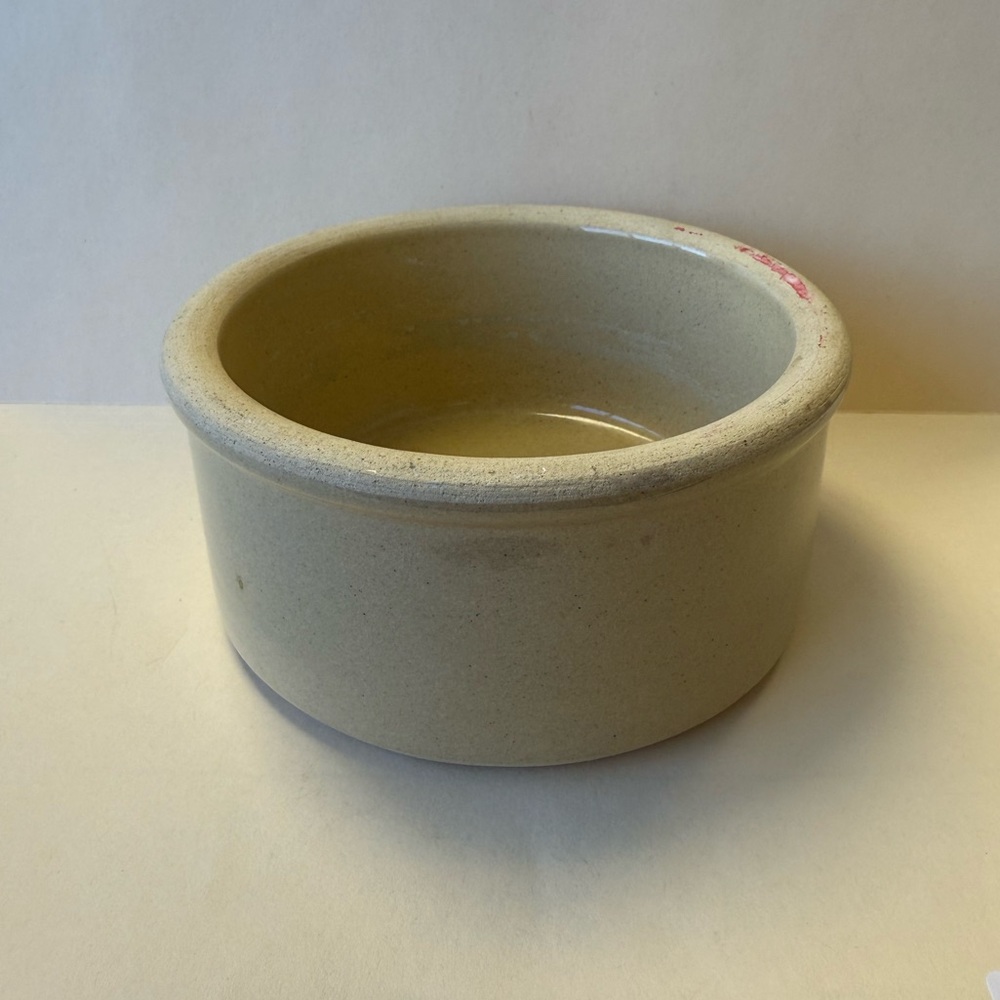 Vintage Robinson Ransbottom Roseville Pet Crock Bowl 5".
